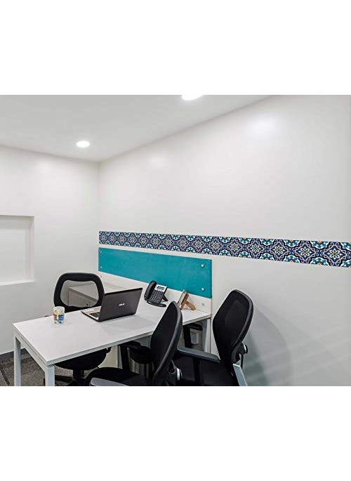 Paper Plane Design Paper Plane Design Self Adhesive Wall Tile Peel and Stick for Kitchen Wall Sticker J  - Image 3