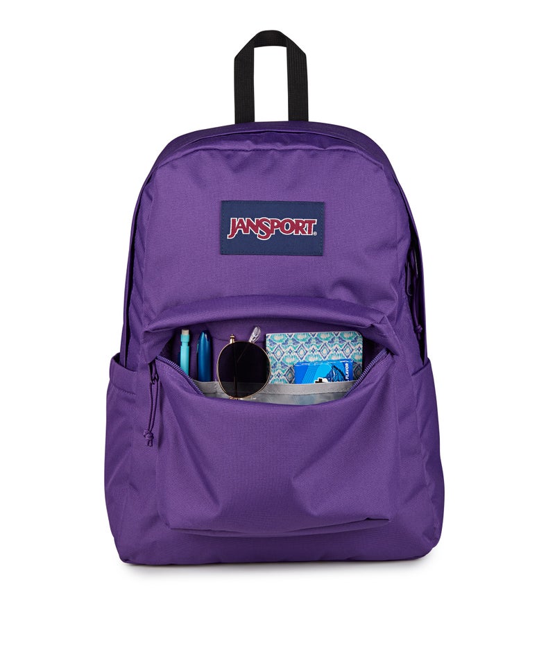 JanSport Superbreak Plus Grape Jelly Backpack - Image 3