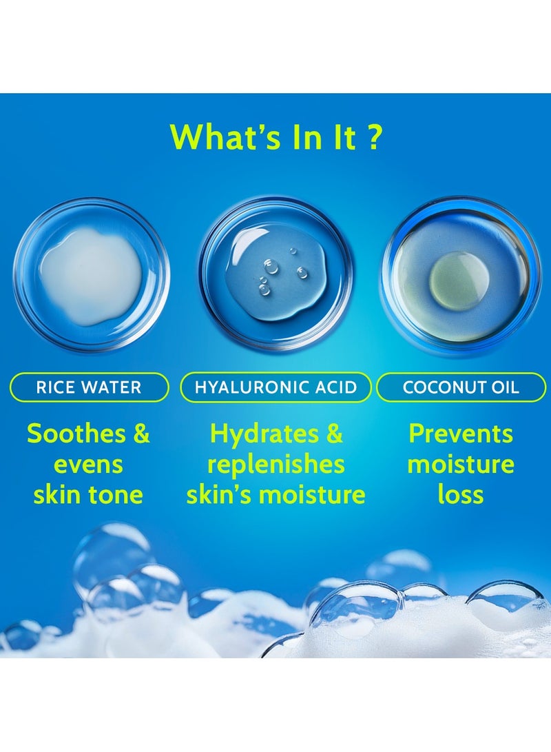Chemist at Play Chemist at Play Hydrating Body Wash | Hyaluronic Acid Bodywash for Intense Hydration | Reduces Flakes & Itchiness | For Dry Skin | Polyglutamic Acid & Hyaluronic Acid | For Women & Men | 236ml - Image 4