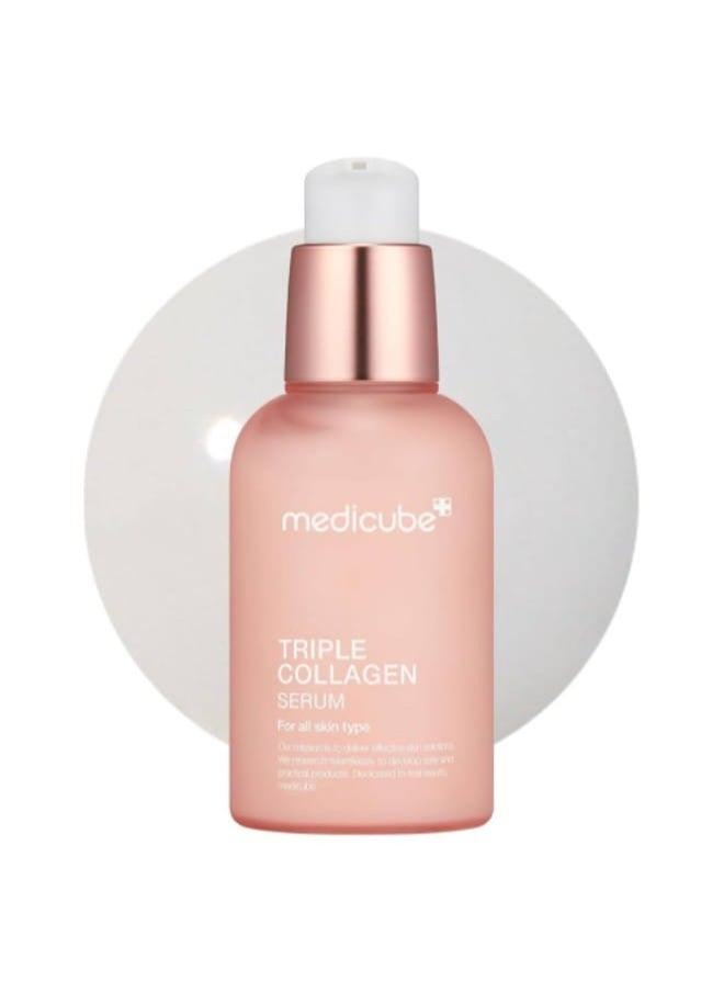 Medicube Medicube Medicube Triple Collagen Serum 1.85 fl oz - Nourishes Dull Skin with Triple Collagen Complex - Lightweight Serum with Niacinamide & Hyaluronic Acid - Korean Skincare  - Image 1