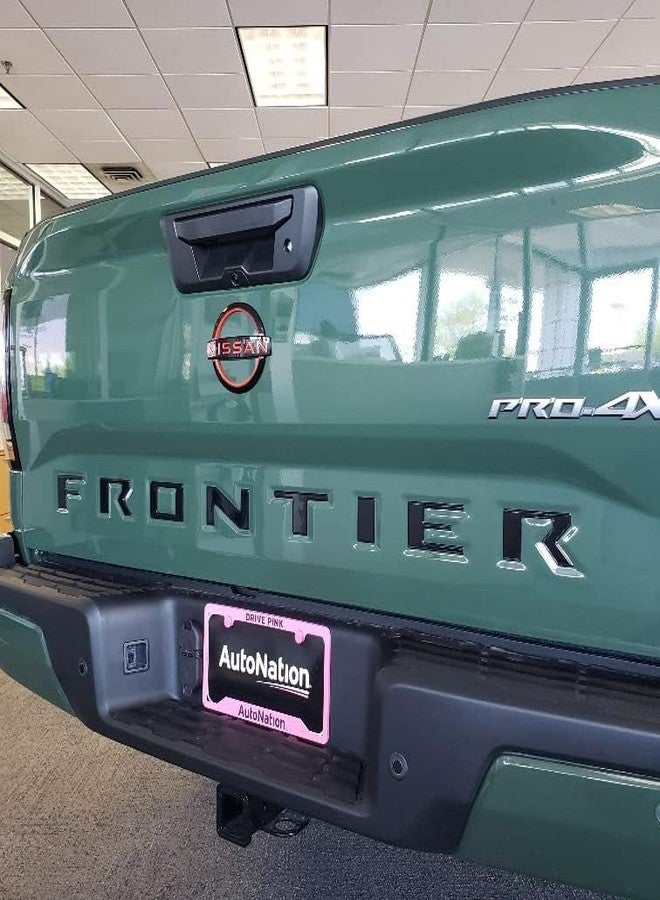 EyeCatcher إضافات حروف الباب الخلفي من نوع EyeCatcher متوافقة مع ملحقات Frontier 2022-2024 (أسود لامع) - Image 3