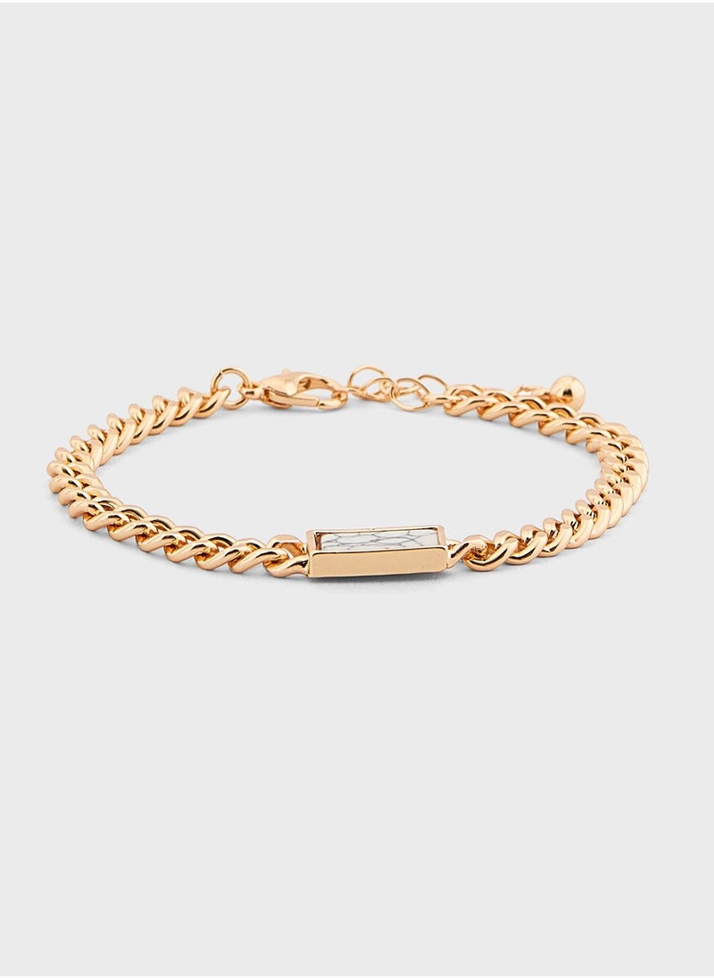 Ginger - Multipack Marble Detail Bracelets - Image 1