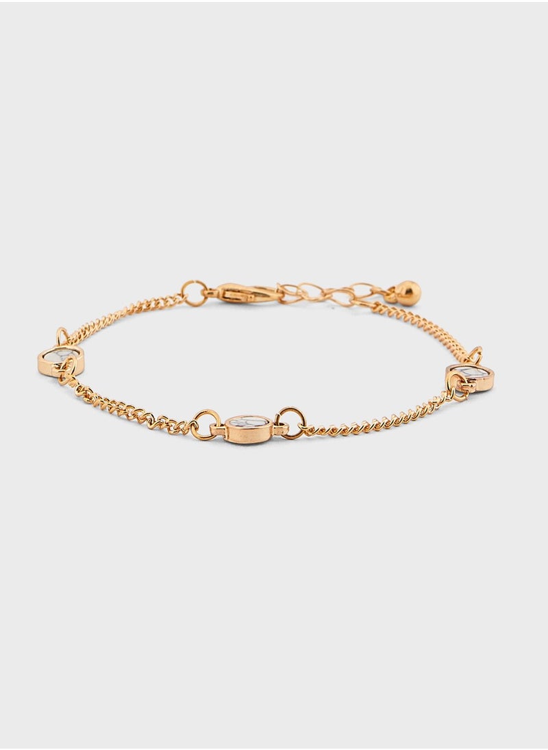 Ginger - Multipack Marble Detail Bracelets - Image 1