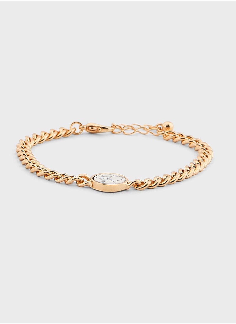 Ginger - Multipack Marble Detail Bracelets - Image 1