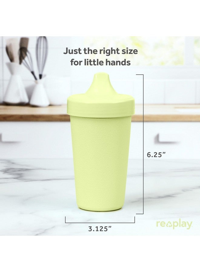 Re-Play Sippy Cups for Toddlers - 10 Oz. Reusable Spill Proof Cups for Kids, Dishwasher/Microwave Safe - Made in USA - Set of 4-3.13" x 6.25" - Meadow - Image 3