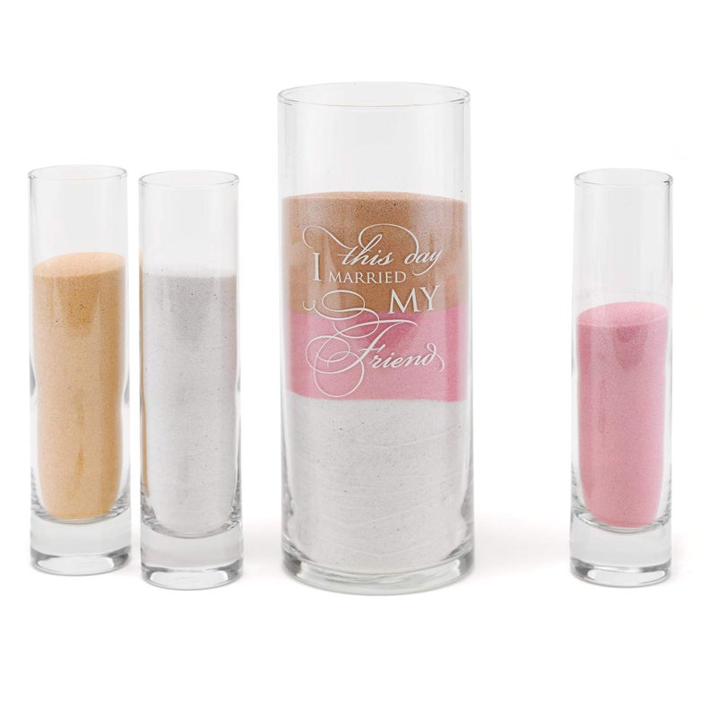 Hortense B. Hewitt Hortense B Hewitt Wedding Accessories Day 4Piece Sand Ceremony Set 11063