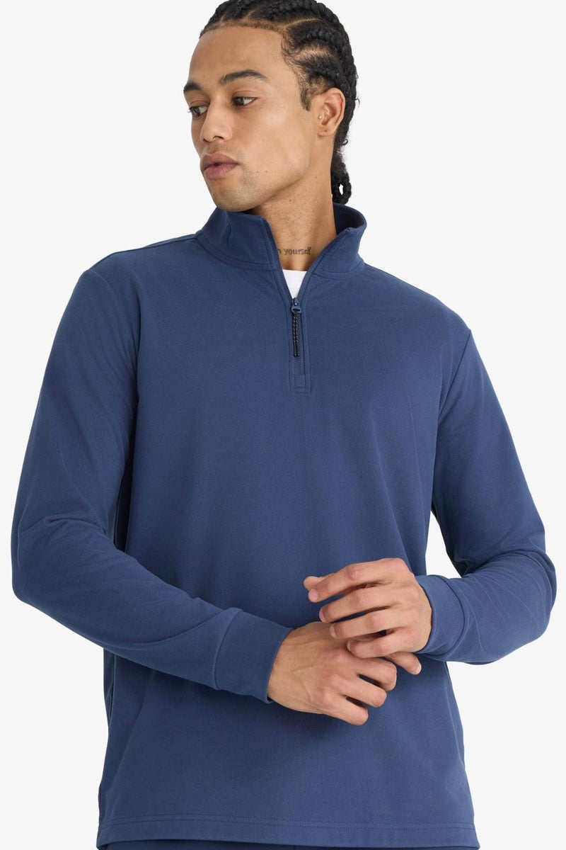 DeFacto Standard Fit Long Sleeve Sweatshirt - Image 3