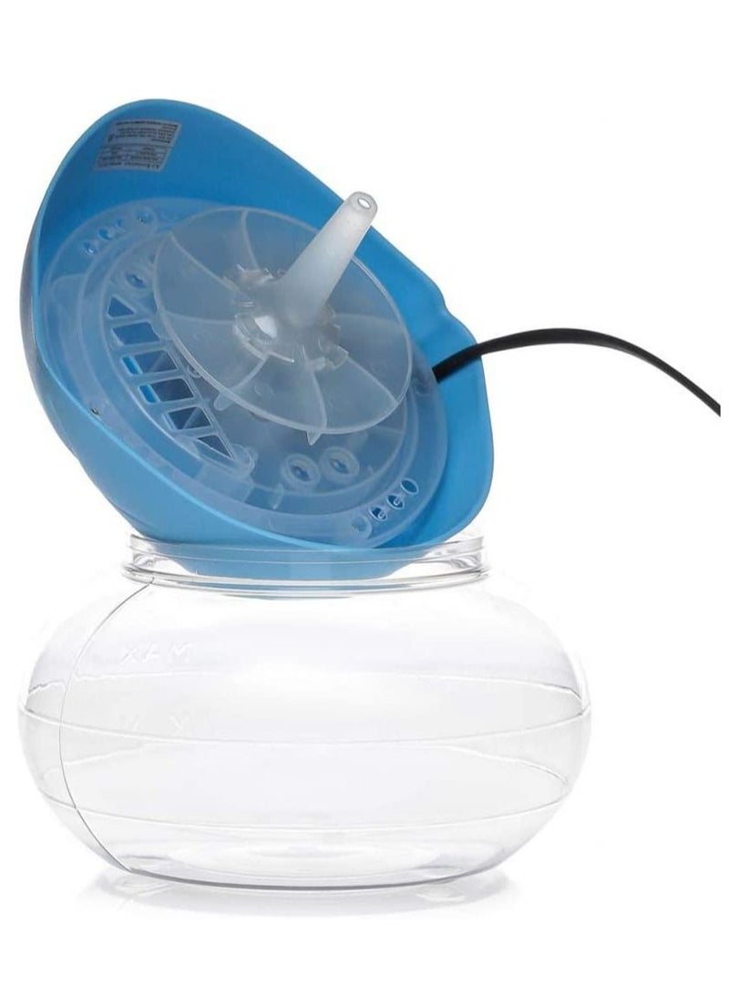 Blue Electric Leaf-Shaped Portable Room Air Refresher- Diffuser, Purifier, and Humidifier Revitalizer - Image 3