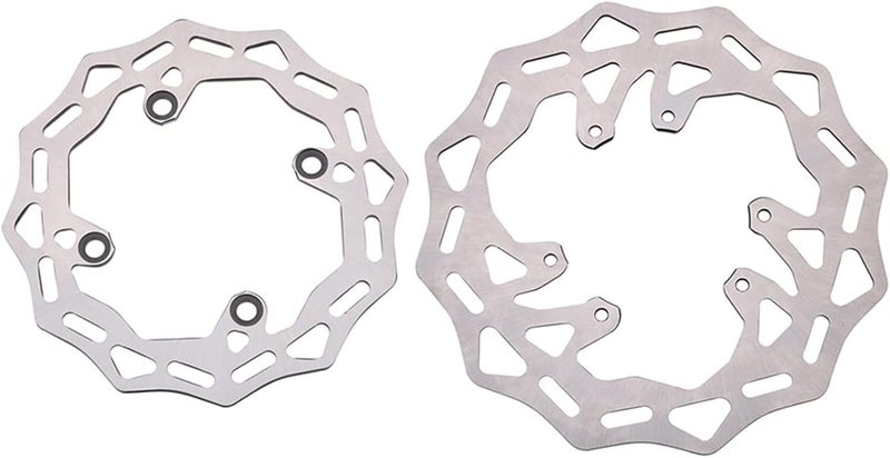 Wivplex Motorcycle Front and Rear Brake Discs Rotors - Image 1