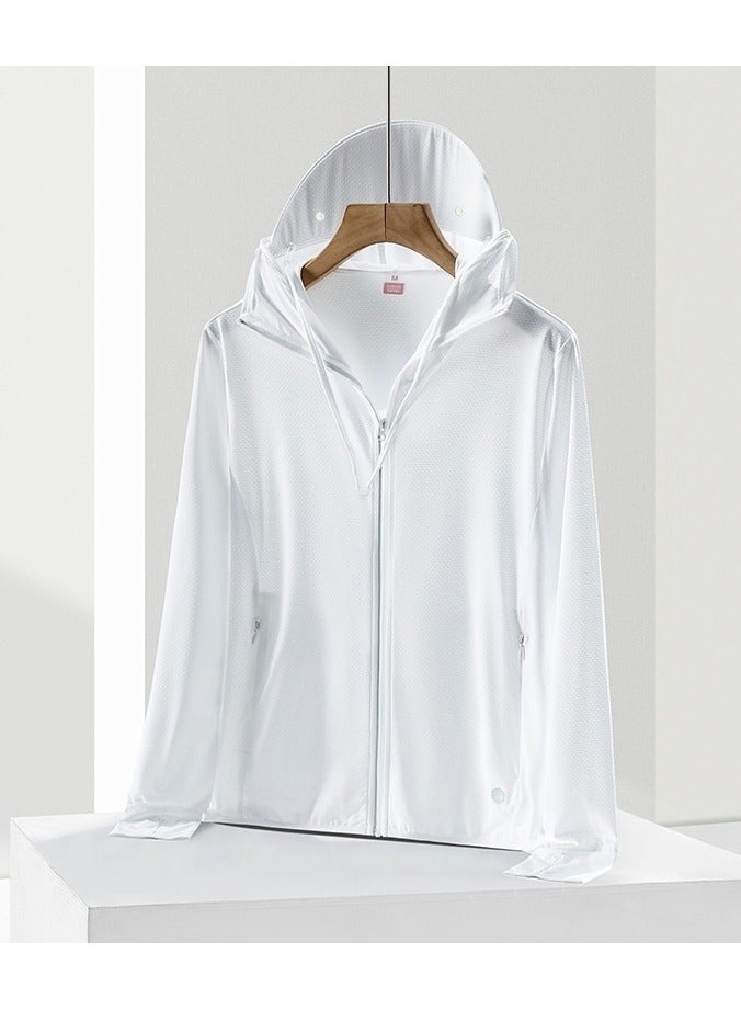KUYING New Ice Silk Hoodie Sunscreen Clothing 