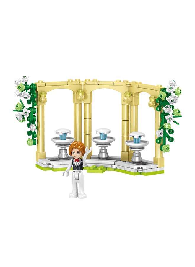 Miniso MiniGirl - Royal Wedding Castle Building Blocks QL1187(Model H. 139 Pcs) 