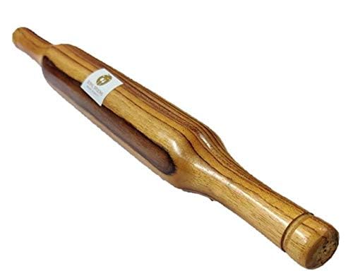 ARMAN SPOONS Believe in Quality Teak Wood Rolling PINGHATI BELAN ROTI CHAPATI Bake Cake Maker Rolling PIN BELAN Thick Pack of 1 Piece - Image 4