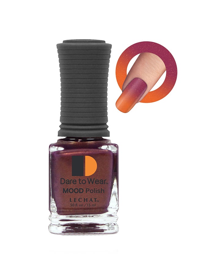 Lechat Color Changing Nail Polish 15ml Glossy Super Shine Nail Lacquer 15ml Fast Dry Long Lasting Nail Enamel Temperature Change Mood Color Polish Nail Art No Need UV LED Lamp No curing Manicure Nail Paint - Image 1