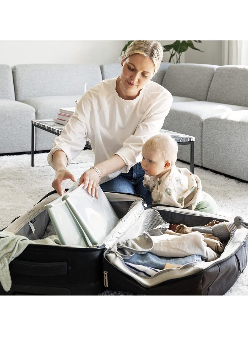 STOKKE - Stokke Flexi Bath X-Large, White - Spacious Foldable Baby Bathtub - Lightweight & Easy to Store - Convenient to Use at Home or Traveling - Best for Ages 0-6 - Image 1