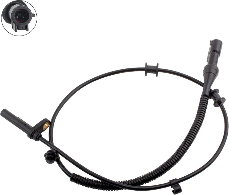 Boxi Front Left or Right Anti-lock Braking System ABS Wheel Speed Sensor Compatible with 2005 2006 2007 2008 Ford F-150/2007-2008 Linco-ln Mark LT (Only for RWD Models) Replaces 7L3Z2C204A 695-044 - Image 2