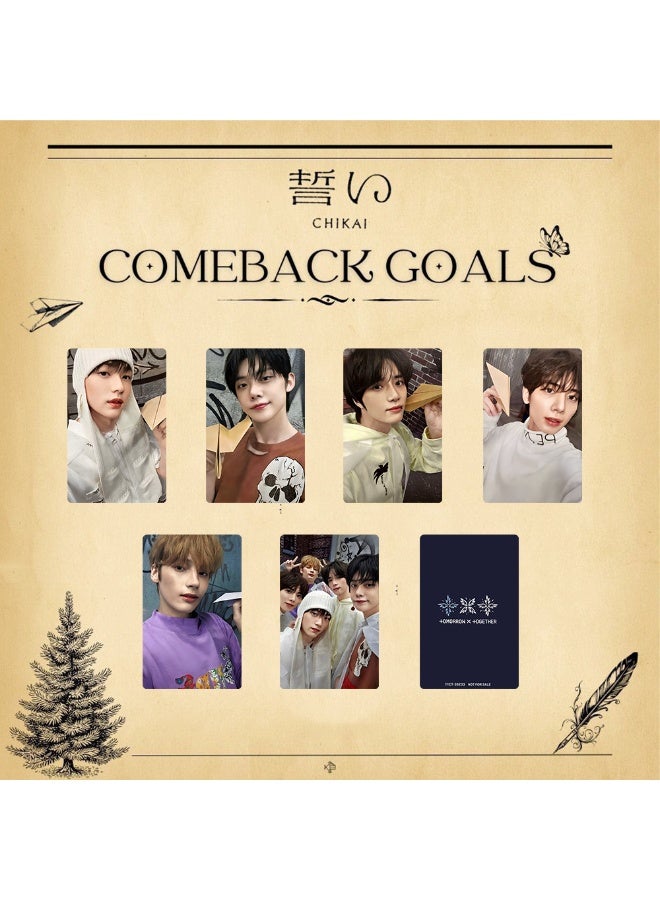 NIBEMINENT 5 Pcs Kpop TXT CHIKAI Lomo Cards Card For Fans Collection Gifts - Image 3