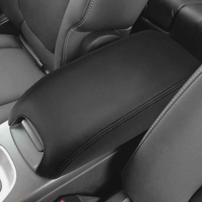 INTGET Center Console Cover for 20112020 Dodge Journey Accessories Leather Middle Armrest Cover Arm Rest Box Lid Protector Car Seat Box Cover for Dodge Journey