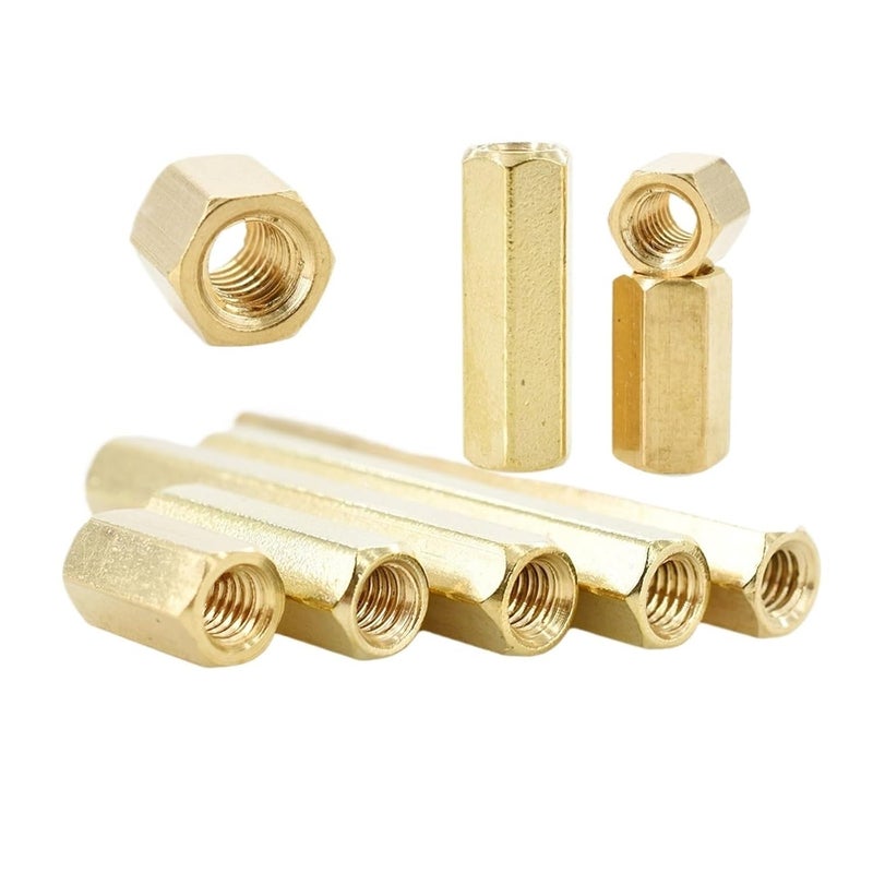 براصة لوحة أم فواصل سداسية براغي مسافات ثنائي الفينيل متعدد الكلور M2 10 مم 20 قطعة - Image 1