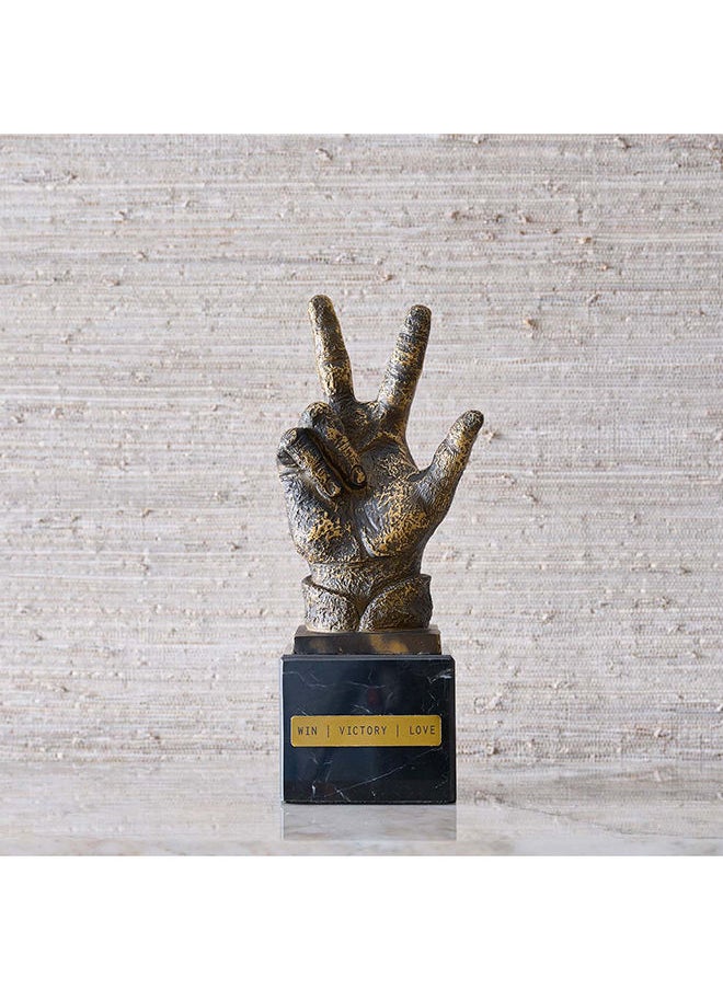 AL HUZAIFA FURNITURE Pointé, Sculpture Décor In Iron And Marble  - Image 1