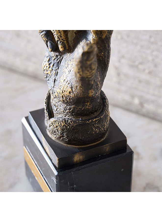 AL HUZAIFA FURNITURE Pointé, Sculpture Décor In Iron And Marble  - Image 4
