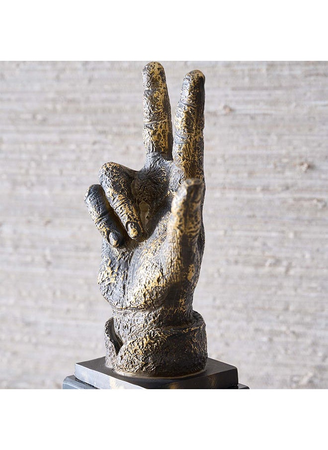 AL HUZAIFA FURNITURE Pointé, Sculpture Décor In Iron And Marble  - Image 2