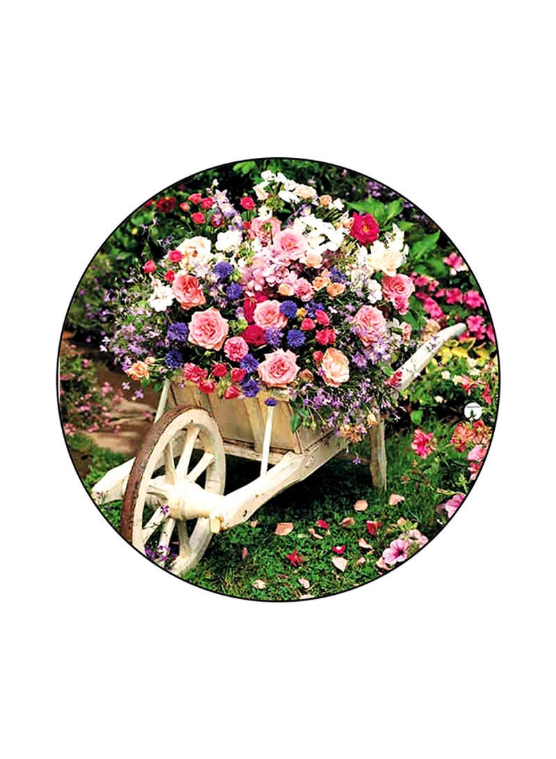 RKN Flowers Printed Mouse Pad Multicolour