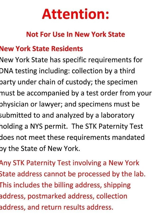 Paternity Test for Child and Father DNA Kit at Home - Includes All Lab Fees