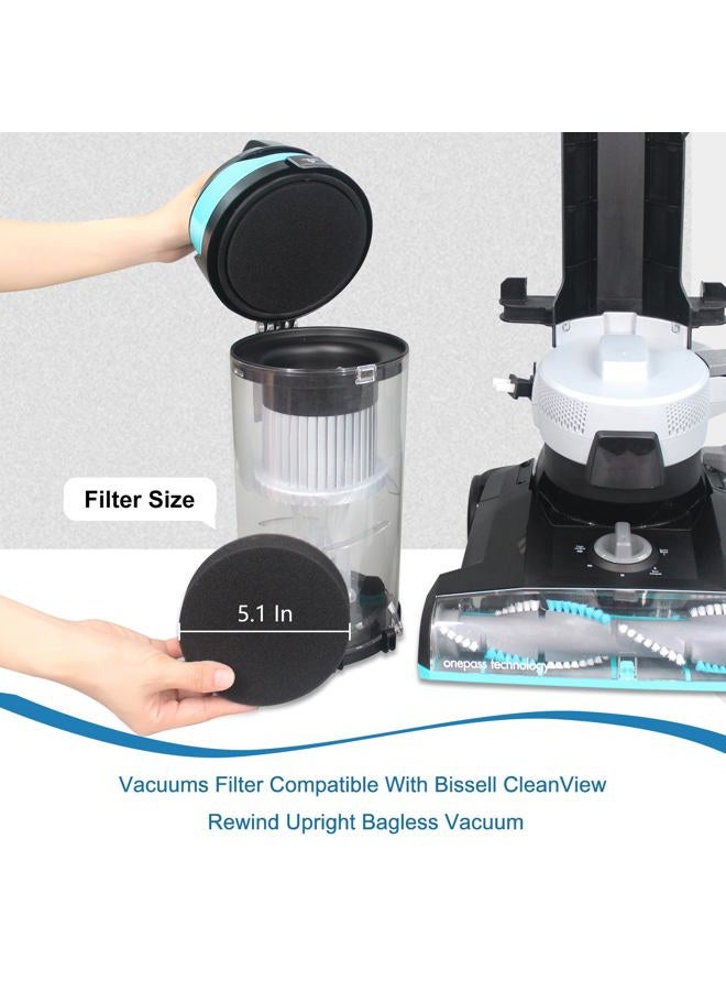 CPAI Replacement Filters Compatible with Bissell CleanView Rewind Upright Bagless Vacuum,Fits Models 3534,3313,3533,3536,3333,3335,3675,3676 Series（2 Pack) - Image 2