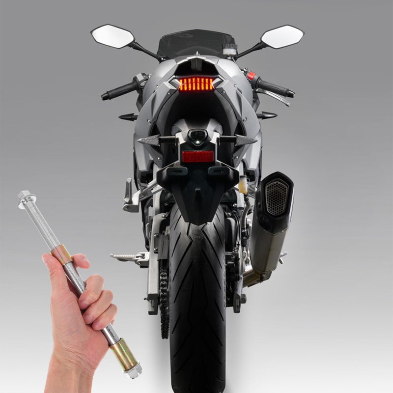 Rear Wheel Axle Spacer Sleeve 225mm Length 15mm Diameter For Dirt Bike Motorcycle Repair - Image 5