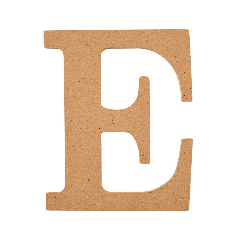 Plaid Unfinished Wood Letter 5 Wooden Surface Perfect for DIY Arts and Crafts Projects 63558 - Image 3