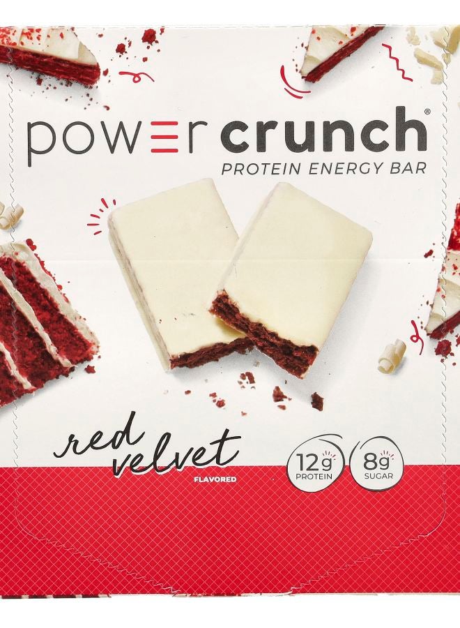 Power Crunch® Protein Energy Bar Red Velvet 12 Bars 1.4 oz (40 g) Each