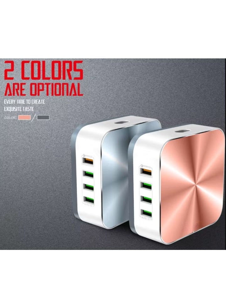 REBENUO 50W Fast charing 8 USB QC3.0 Ports 10A desktop quick charger - Image 3