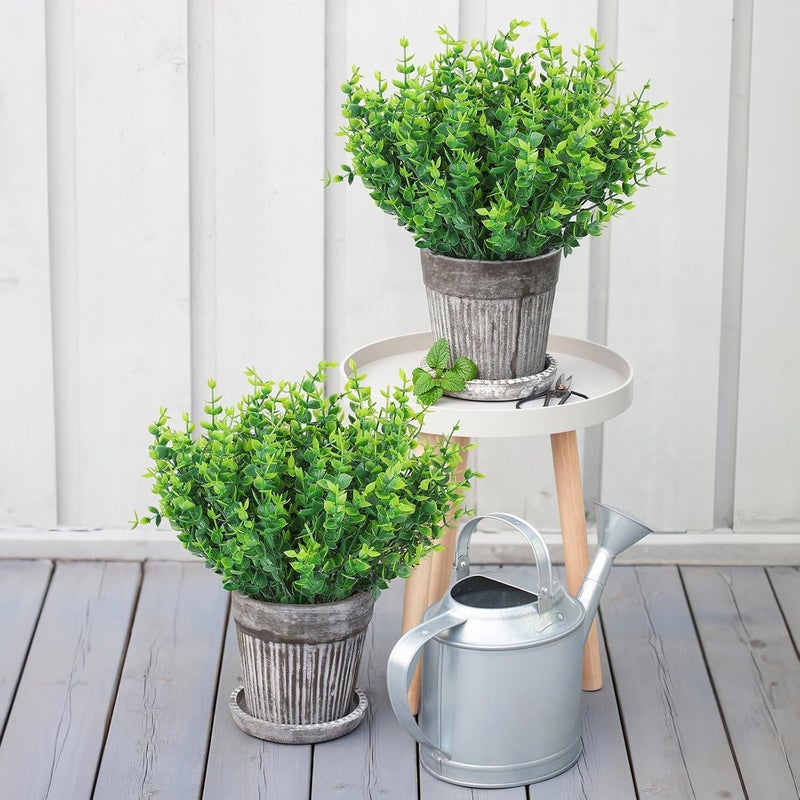 jaffiust 24PCS Artificial Flowers for Outdoor,No Fade Fake Plastic Flowers Faux Plants for Decoration Hanging Planters Indoor Outside Garden Porch Window Box Home Wedding Farmhouse - Image 4