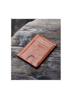 Buffway Buffway Mens RFID Blocking Slim Bifold Wallet Minimalist Leather Small Wallets for Men with Cash Pocket and Card Holder Slots  - Image 2