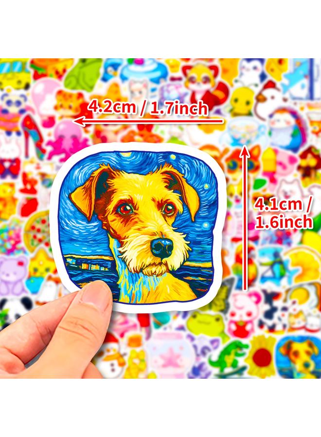 Bluejw 100 Mix And Match Small Size 4cm Cute Cure Small Fresh Stickers Hand Account Material Personalized Graffiti Waterproof Stickers - Image 2
