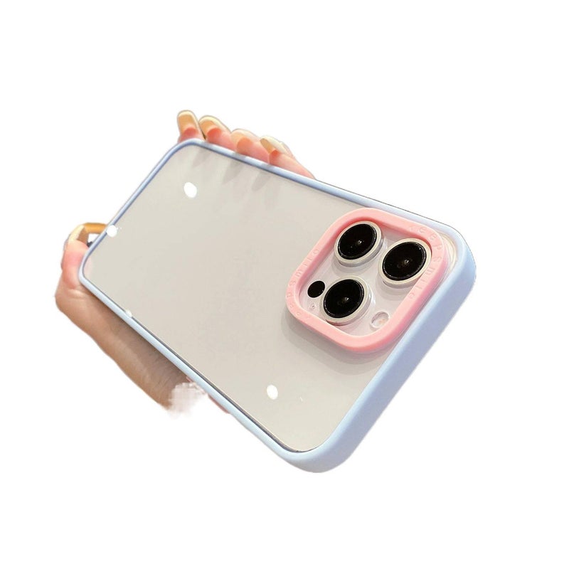 غطاء واقي | ملمس غير لامع | لـ iPhone 16 / 16 Plus / 16 Pro / 16 Pro Max | أزرق - Image 1