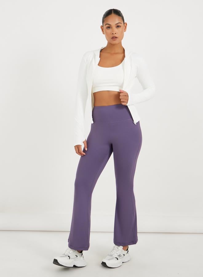 Styli Contour Seam Thumbhole Detail Zip Up Jacket  - Image 2