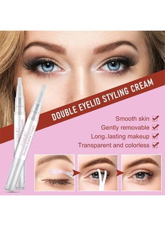 Elaimei Double Eyelid Tape, 3 Shapes 480 Count Of Invisible Eyelid Lifter Strips, Waterproof Double Eyelid Stickers For Hooded, Droopy, Uneven, Mono-Eyelids, Say Goodbye To Droopy Lids And Hooded  - Image 3