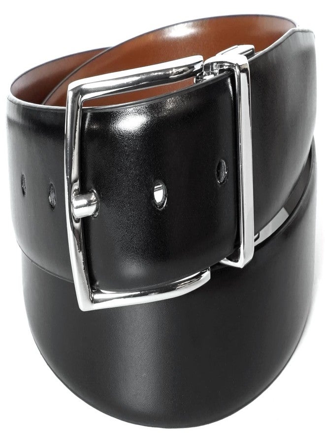 Florsheim Men's Rafael 34mm Genuine Leather Reversible Belt, Cognac to Black, 36 - Image 1