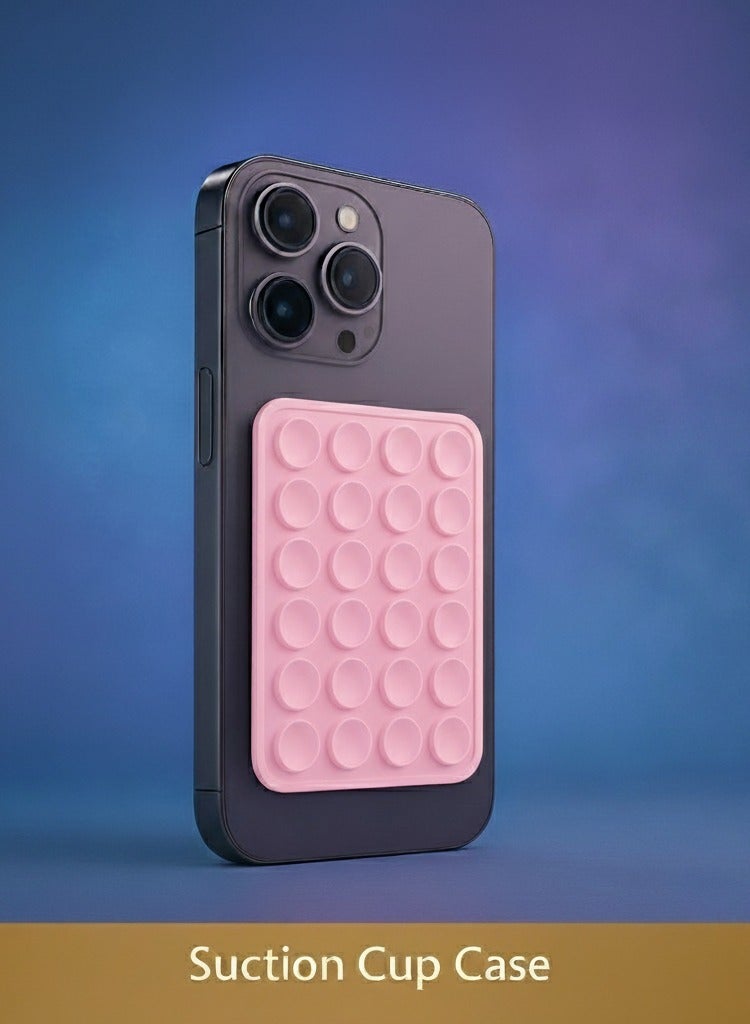 ريبوكس جراب من السيليكون قاعدة شفط للجوال، تمسك الجوال بكفره بسهولة، مناسبة للآيفون والأندرويد، ما تنزلق وتخليك تستخدم الجوال بدون ما تمسكه بيدك، ممتازة للتصوير والسيلفي وفيديوهات التيك توك - Image 2