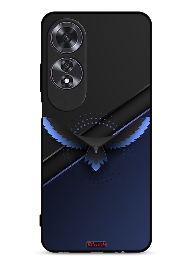 Tolwak Oppo A60 Protective Case Cover Eagle Digital Abstract Art - Image 1