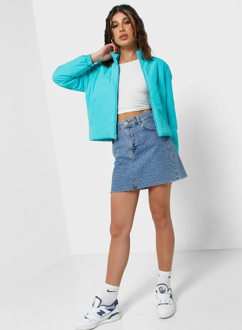 Fort Collins Urban Minx Urban Minx Cropped Padded Jacket