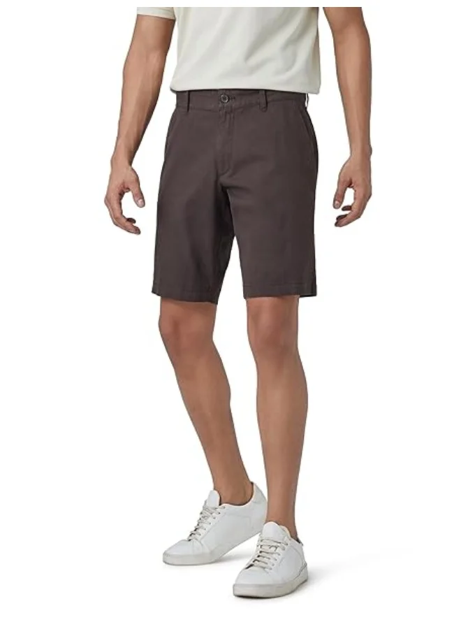 اكس واي اكس اكس Men Twill Cotton Chinos Shorts, Regular Fit, Solid, Pack of 1, CB1SHT07_30, Sand Brown, 30