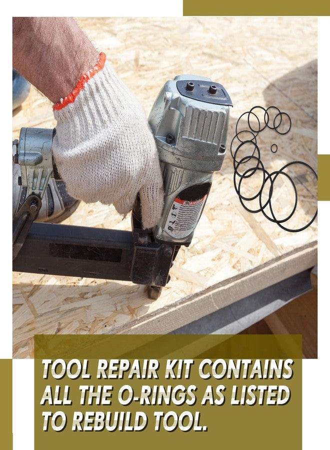 Funrous 402011 501001 500407 O Ring Rebuild Kit F350s F250s Framing Nailer Parts 219235 Repair Kit Compatible with Paslode F350s F250s Framing Nailer F350 Powermaster Plus - Image 3