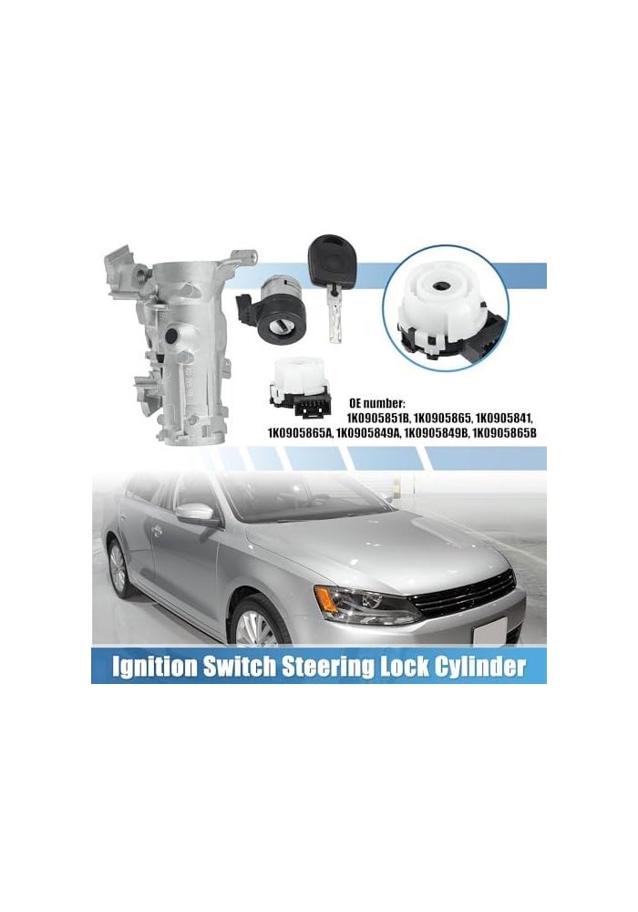 Wivplex Ignition Switch and Steering Lock Cylinder Set - Image 4