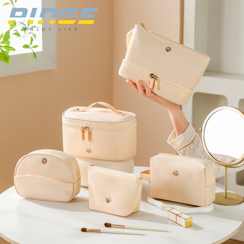 New Large Capacity Cosmetic Bag Outgoing Portable Handbag Travel Wash Bag Women Skin Care Double Layer Storage Bag - Image 2