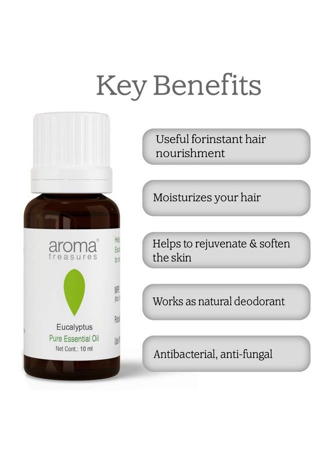 Aroma Treasures 100% Pure Eucalyptus Essential Oil ( 10Ml ) - Image 4