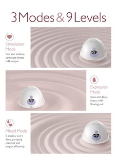 Momcozy M5 Single Breast Pump Electric, Hands Free, Portable, 3 Modes and 9 Levels  - Image 3