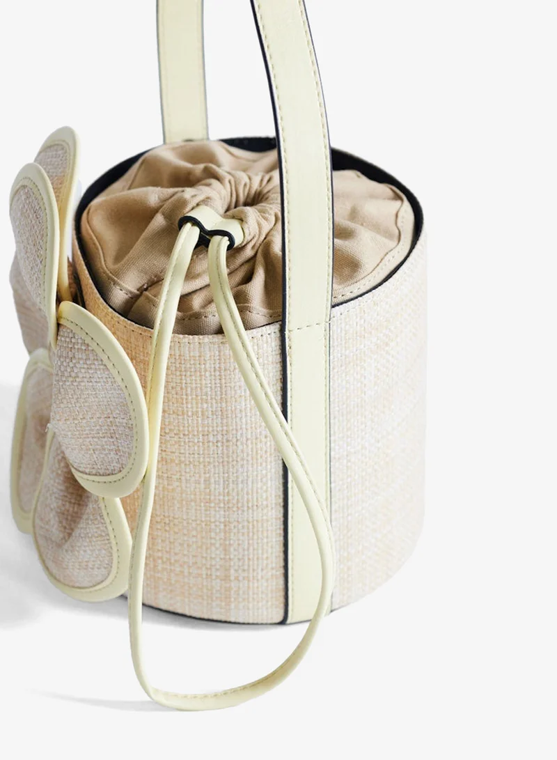Topshop  Tsgino Flower Grab Bag for Women | Best Price UAE
