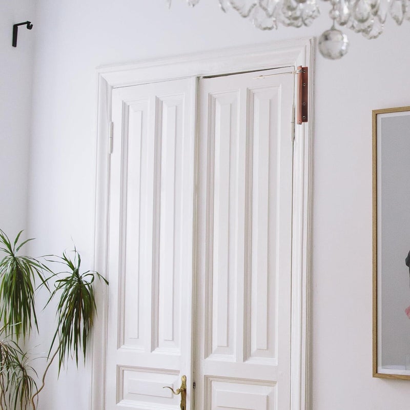 Invisible Stainless Steel Spring Door Closer Quiet Home Buffer - Image 5